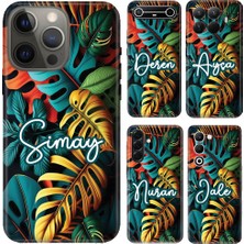 Nurdic Huawei Honor P30 P40 Mate 20 Lite Y9 Prime 2017 2019 Nova 12S Kılıf Isim Yazılı Renkli Orman