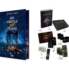 Guardian Yayınları Bir Kibritle Yok Olmak 1 Yan Boyalı Ciltli ve Kazazede 1 Kutulu Set Ciltli