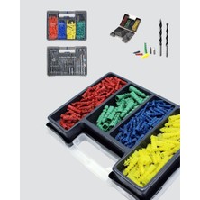 Sbusshop Kapsamlı Matkap Ucu Seti Organizer Kutulu Ahşap Metal Beton Delme - SB001M-47ZEP7