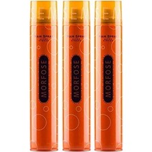 Braventa Collection Morfose Ultra 400ML Sert Saç Spreyi 3 Adet