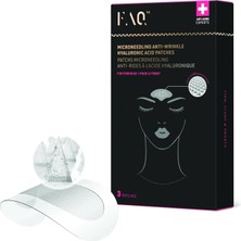 Braventa Collection Faq Mikroiğneli Kırışıklık Karşıtı Hyaluronik Asit Alın Pedleri – Alın Kırışıklık Bandı – Anında Yen