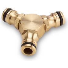 Braventa Collection Kärcher Pirinç Üç Yönlü Bağlantı Konnektör