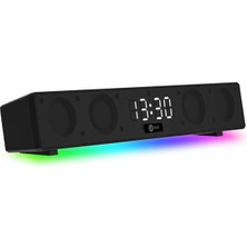 Pazarcan Lecoo DS103 Rgb 10 Watt Bluetooth Stereo Soundbar Speaker Hoparlör