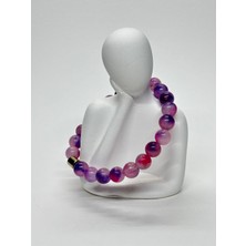 Gemsartdeco Raınbow Selenit Aa+ Kalite Doğaltaş Bileklik