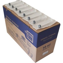 cgp medikal can güven park 10 cc 21 G Yeşil Uç 3 Parça Enjektör 200 Adet