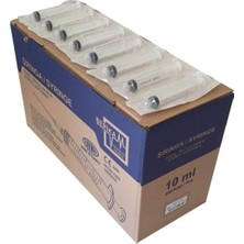 cgp medikal can güven park 10CC Steril Enjektör Şırınga Pembe Uçlu 5 Adet