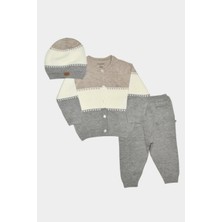 Pierre Cardin Triko Bebek & Çocuk 3'lü Alt-Üst Takım 303954