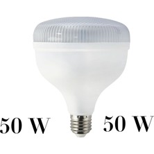 Mons Horoz Crystal 50 W Ampul Depo Işyeri Tezgah Manav Balıkçı Torch Ampül Beyaz Işık