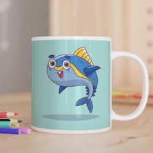 Asilmeydan Minik Mavi Köpek Balığı Hediyelik Kupa Bardak