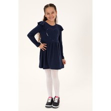 U.s. Polo Assn. Kız Çocuk Açık Lacivert Elbise (Örme) 50318088-VR059