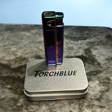 Torchblue Metal Lüks Kutulu Izgaralı Gazlı Çakmak