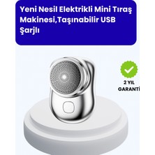 TeknoBaran Cep Tipi Elektrikli Tıraş Makinesi – Güçlü, Sessiz, Su Geçirmez ve Ultra Taşınabilir