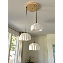 Dream Mode Solis 3’lü Sarkıt Avize | Modern Tasarım Iç Mekan Aydınlatması