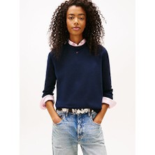 Tommy Hilfiger Tjw Essential Bisiklet Yaka Kazak