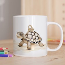 Asilmeydan Kaplumbağa Baskılı Hediyelik Kupa Bardak