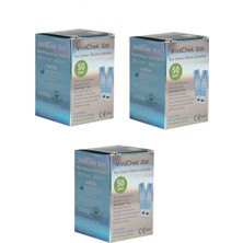 cgp medikal can güven park Eco Strip Şeker Ölçüm Çubuğu 150 Adet 50LI 3 Kutu