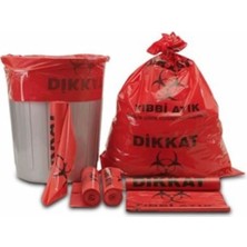 cgp medikal can güven park Tıbbi Atık Poşeti 80X110 10'lu Rulo
