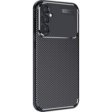 Marsilyan Samsung Galaxy A26 Kılıf Auto Focus Karbon Kapak - Siyah