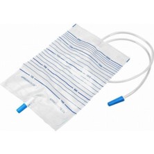 cgp medikal can güven park Urine Bag Idrar Torbası Düz Musluklu Pp Valflı 10 Adet