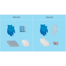 cgp medikal can güven park Hemodiyaliz Fistül Giriş Çıkış Seti 5 Adet