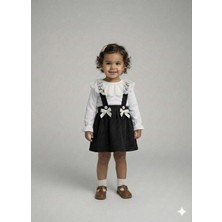 Miss Miya Kız Çocuk Kadife Bady Li Elbise