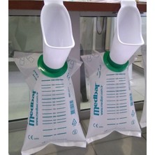 cgp medikal can güven park Valfli Idrar Torbası Tek Kullanımlık Ördek 1500 ml (10 Adet )