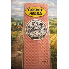 Pamuk Gofret Helva (Yaprak Helva) – Geleneksel Atıştırmalık 80 Gram