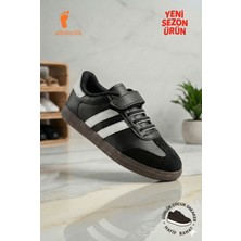 Albishoes Unisex Kız - Erkek Çocuk Cırtlı Okul Ayakkabısı Sneaker Çocuk Spor Ayakkabı Kids Sneaker