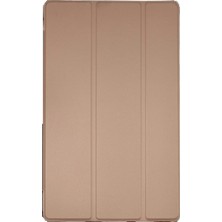 Tunç Line Lenovo M10 Hd X306F Kılıf Tablet Smart Kılıf - Gold