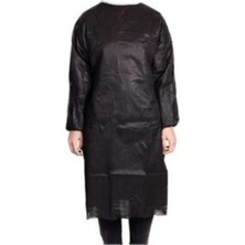 cgp medikal can güven park Hasta Önlüğü Uzun Kol 100 Adet Siyah