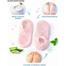 Dorsa Silikon Ayak Bakım Çorabı Nemlendirici Jel Çorabı