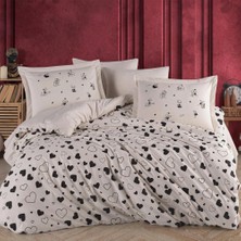 LTG Nova Tek Kişilik Poplin Nevresim Takımı Venüs Siyah