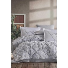 LTG Nova Çift Kişilik Ranforce Uyku Seti Messina V1 Gri