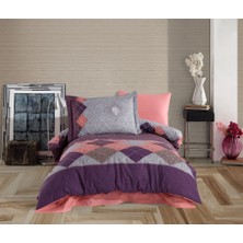 SHC4200 Tek Kişilik Poplin Nevresim Takımı Carilla Pembe