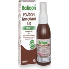cgp medikal can güven park Baticonol Sprey 10 Adet 100ML