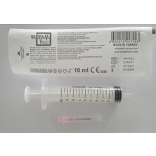 cgp medikal can güven park 10 cc Pembe Kısa Uç Enjektör 10 Adet