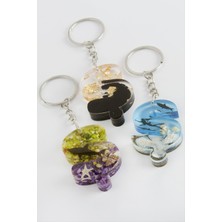 SiHako Ş Harfli Epoksi Anahtarlık