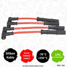 Tork Fiat: Punto, Panda, Linea, Doblo 1.2 1.4 - Alfa Romeo: Mito 1.4 - Ford: Ka 1.2 Performans Buji Kablosu