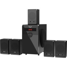 Starseven MD-582BT, 110W, 5+1, Masaüstü, Usb/sd/fm/bluetooth, Siyah Kasa, Ev Sinema Sistemi