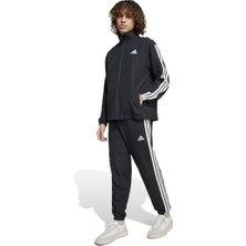 Adidas 3 Stripes Wv Tt Ts Erkek Siyah Eşofman Takımı