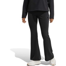 Adidas Seasonal Essentials French Terry Flared Kadın Siyah Eşofman Altı