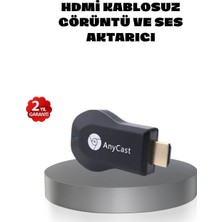 SARVONA M9 Plus Kablosuz HDMI Görüntü Aktarıcı – Tak Çalıştır, Ios Android Windows Uyumlu