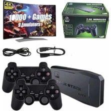 SARVONA 2.4g Uyumlu Kablosuz Çift Kol Atari Retro 20000 Oyun Game Stick