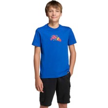 Adidas Food Pack Graphic Çocuk Lacivert Yuvarlak Yaka Tişört