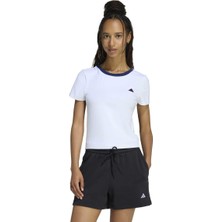 Adidas Col Icon Baby Kadın Beyaz Yuvarlak Yaka Tişört