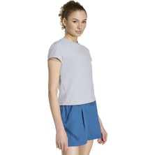 Adidas Z.n.e. Baby Kadın Mavi Yuvarlak Yaka Tişört