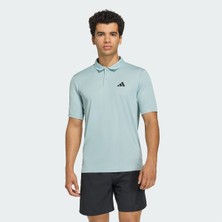 Adidas Workout Essentials Basic Erkek Yeşil Polo Yaka Tişört