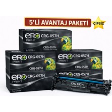 Ero Print CRG-057H / Canon MF-446x Muadil Toner - 5'li Avantaj Paket