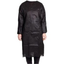 cgp medikal can güven park Hasta Önlüğü Uzun Kol 50 Adet Siyah