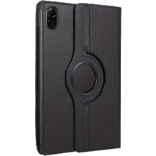 Tunç Line Huawei Honor Pad X8A Kılıf 360 Tablet Deri Kılıf - Siyah